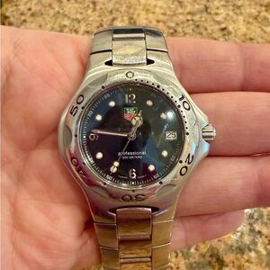 Tag Heuer Kirium WL1112 Stainless Steel Men’s Black Dial Watch